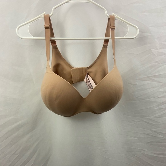 Body by Victoria's Secret Perfect Shape Push Up Bra Women's Size 38DDD Beige - Picture 1 of 11